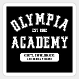 Olympia Academy in White Magnet